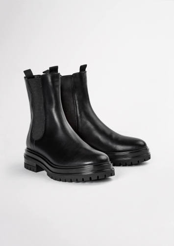 Wolfe Black Como 4.5cm Ankle Boots