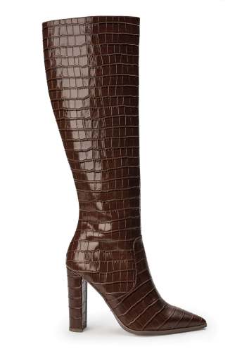 Lucille Choc Croc 10.3cm Calf Boots