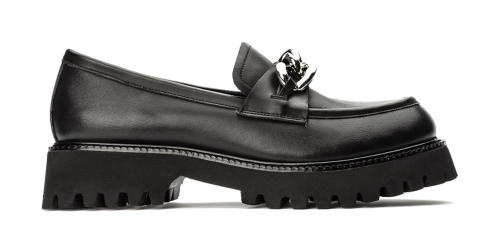 Georgi Black Como 4cm Casual Shoes