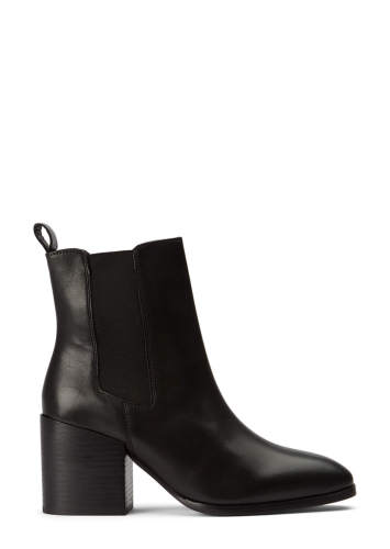Isaac Black Como 8cm Ankle Boots