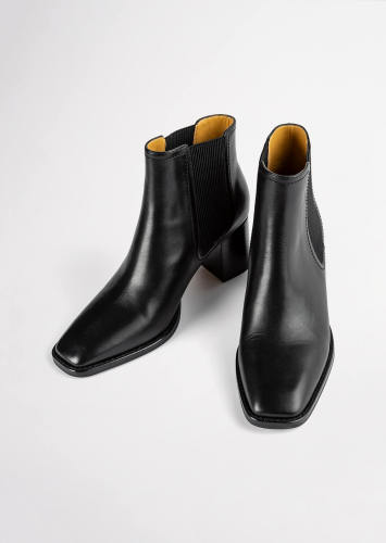 Wager Black Como 6.5cm Ankle Boots