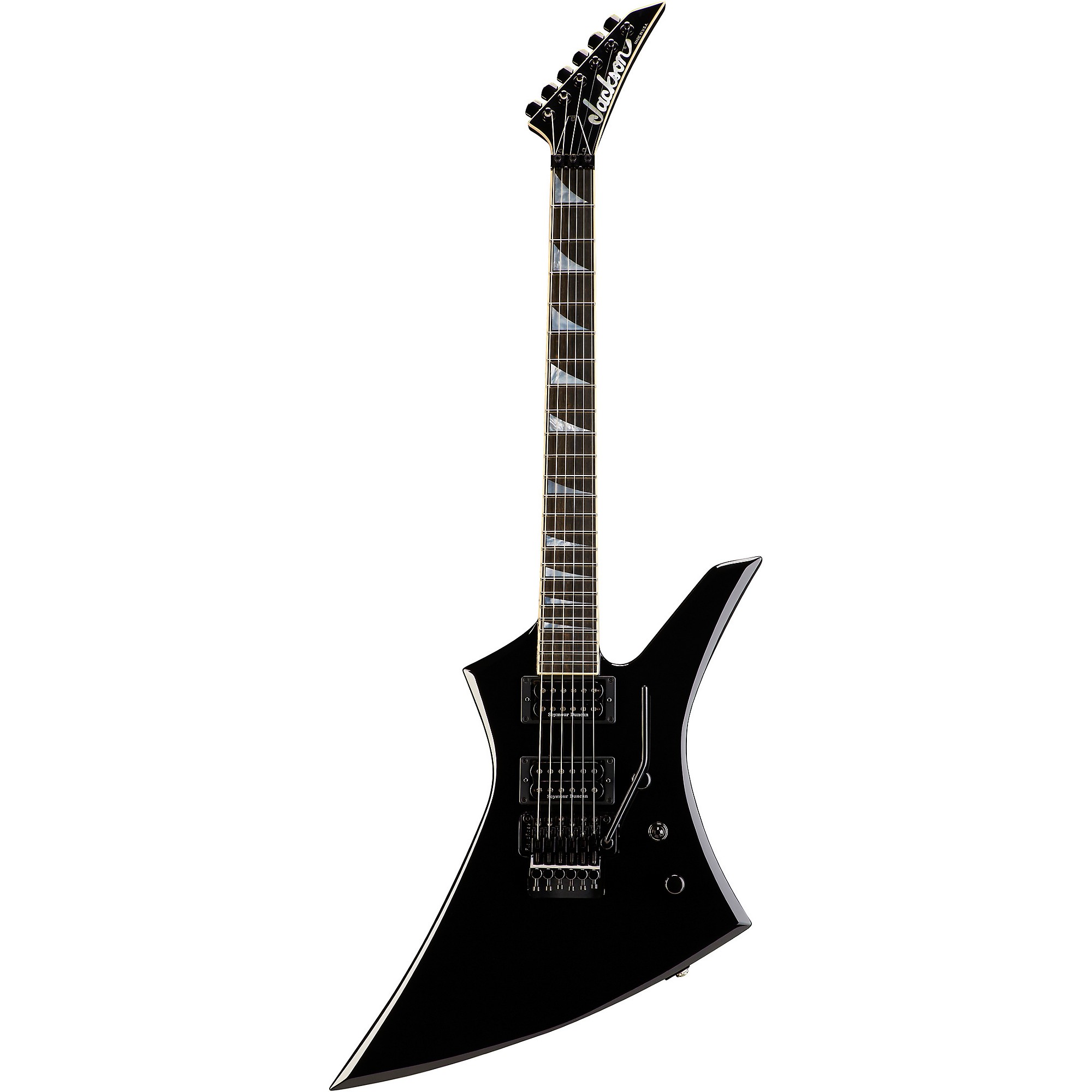 jackson black guitar