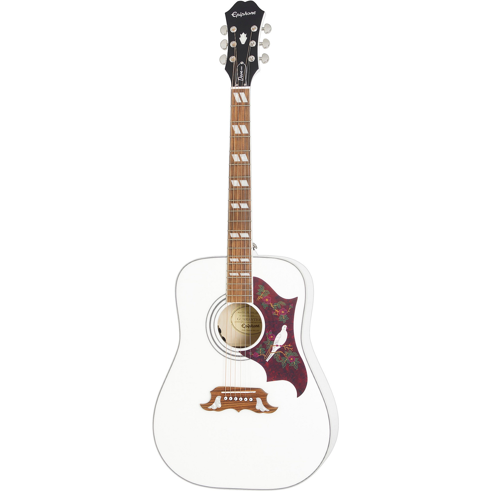 epiphone dove white