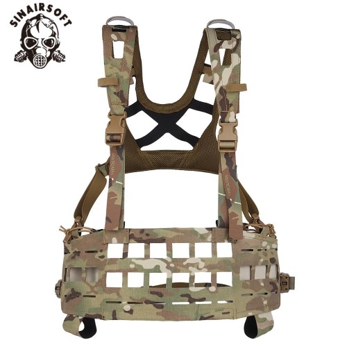 Tactical SPC Portable Lightweight Modular Chest Rigs Vest With Molle System Nylon Buckle For Paintball Hunting Army Equipment