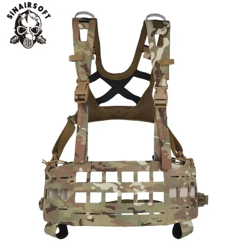 Tactical SPC Portable Lightweight Modular Chest Rigs Vest With Molle System Nylon Buckle For Paintball Hunting Army Equipment