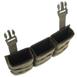 Tactical Airsoft FAST 7.62 AK47 Triple Magazine Insert Pouch (Tall) For LV119 FSCK AVS FCPC Hunting Vest Paintball