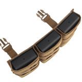 Tactical Airsoft FAST 7.62 AK47 Triple Magazine Insert Pouch (Tall) For LV119 FSCK AVS FCPC Hunting Vest Paintball