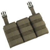 Tactical Airsoft FAST 7.62 AK47 Triple Magazine Insert Pouch (Tall) For LV119 FSCK AVS FCPC Hunting Vest Paintball