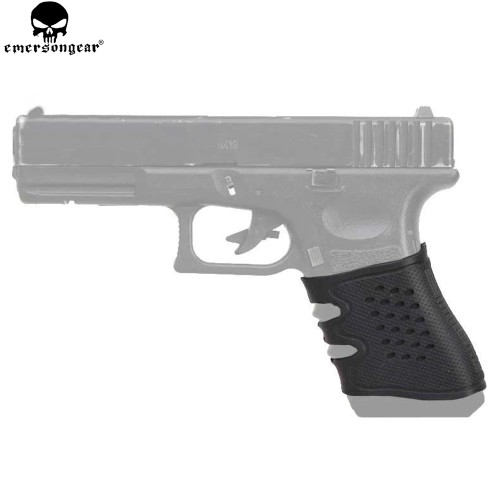 EMERSONGEAR Glock Antiskid Rubber Grip for Glock 17 19 20 21 Tactical Pistol Grip Sleeve Airsoft Hunting Rubber Grip Slip Glove