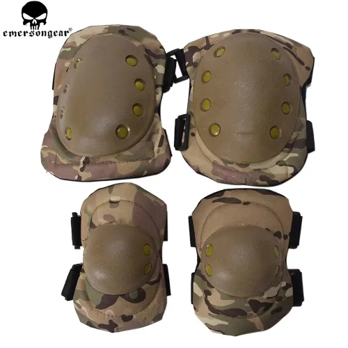 EMERSONGEAR Protective Knee Pads Elbow Pads Set Combat Airsoft Tactical Protective Pads