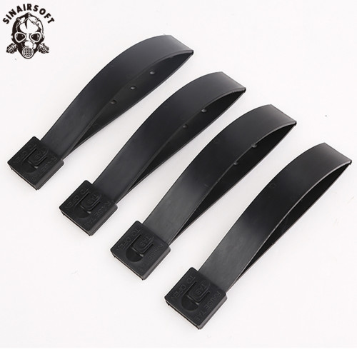 4PCS/Set 5 inch Long Malice Clip Strap Tactical Universal Kydex Holster Knife Sheath Clips Molle-Lok Tek-Lok System Strap Attachment