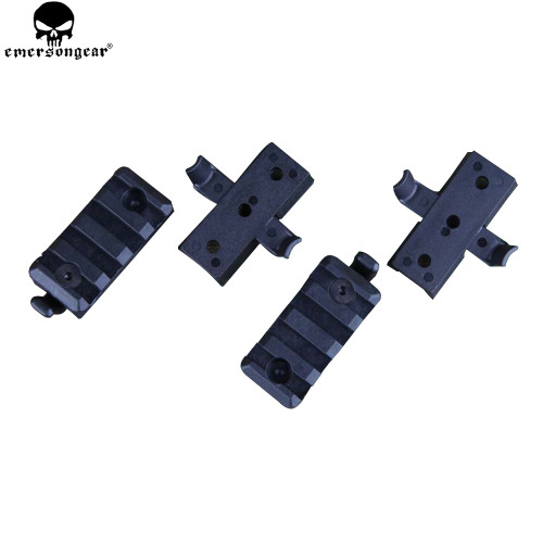 Tactical HELMET RAIL ADAPTER SET HELMET Accessory  Equipment Airsoft Paintball FAST HELMET Clamp Rack Sports Safety