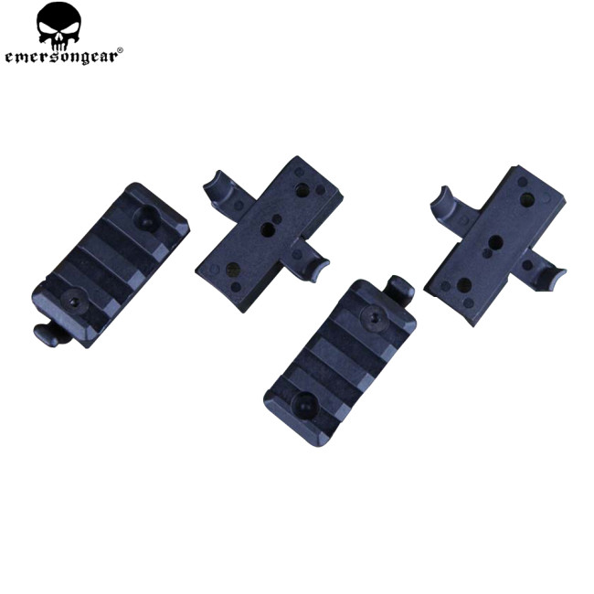 Tactical HELMET RAIL ADAPTER SET HELMET Accessory  Equipment Airsoft Paintball FAST HELMET Clamp Rack Sports Safety