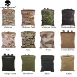 EMERSONGEAR Drop pouch Tactical Sundries Folding Dump Pouch Airsoft  Magazine Pouch Bag Black Pouch EM6032