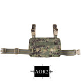 EMERSONGEAR Modular Rife Leg Panel Pouch Tactical Molle Drop Leg Pouch Hunting Pistol Gun Holster Tools Molle Pouch EM6277