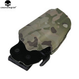 EMERSONGEAR 579 Tactical Gun Pistol Holster Right Hand Quick Release  Airsoft Shooting Holster Gear w/ Belt Clip For Knife EM6284
