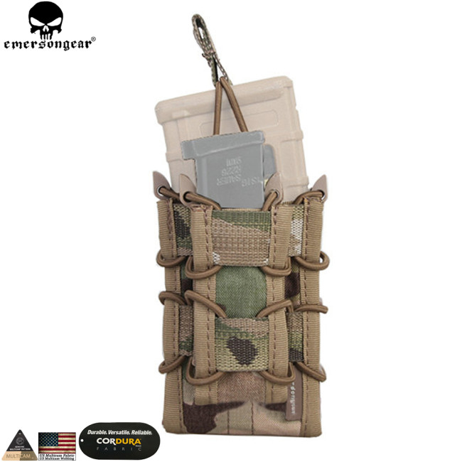 EMERSONGEAR 5.56 Magazine Pouch for Rifle M4 / M14 / AK /G3 Pistol M92 /1911/HK45 Airsoft Molle Mag Pouch Holder