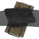 Tactical Fast Quick 9mm Glock Rotating Single Pouch Molle Mag Kydex Wedge Insert Bag Belt Pistol Paintball Airsoft Accessories