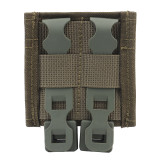 Tactical FAST 9MM+5.56 Double MOLLE Multi-function Tactical A Set of Two Magazine Pouch For Battle Belt FCPC Vest Paintball