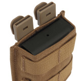 SINAIRSOFT Tactical AR15 Low Single 5.56mm Magazine Pouch Retention Insert MOLLE Malice Clip For Belt FCPC V5 Vest Paintball Bag For Battle Belt FCPC Vest Paintball