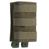 Tactical FAST 5.56 Single Mag Pouch MOLLE Magazine Pouch Holder Quick Draw Magazine Holster Belt Mag Carrier Hunting (Long)