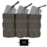 EMERSONGEAR Triple Open Top Mag Pouch Tactical Modular Magazine Molle pouch For Hunting Wargame EM6355