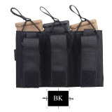 EMERSONGEAR 5.56 Triple Open Top Pistol Mag Pouch Airsoft  Wargame Mag Pouch Tactical Molle Magazine Pouch EM6363