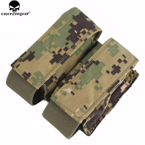 EMERSONGEAR LBT Style 40mm Double Pouch Hunting  Airsoft Paintball Molle Pouch Combat Tactical  Pouch EM6366