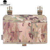 EMERSONGEAR Rubber Style Triple M4 Mag Pouch Panel M4 Magazine Pouch For APC Vest  EM6408