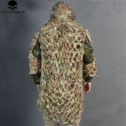 EMERSONGEAR Lightweight Assault Ghillie Camouflage Ghillie Suit Secretive Hunting Clothes Sniper Suit Camouflage Clothing EM6975