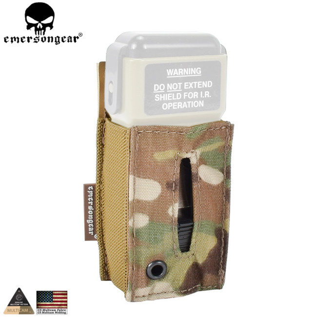 EMERSONGEAR Life-saving Strobe Light Protective Pouch for MS2000 Hunting  Tactical Airsoft Helmet Accessory EM7865