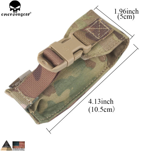 EMERSONGEAR Fight Light Multi-Tool Pouch Flashlight Pistol Mag Pouch Sports Paintball Combat Hunting CS Gears Pouch EM8343