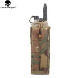 EMERSONGEAR Tactical PRC 148/152 Radio Pouch Hunting Paintball Airsoft Combat Gear Molle Radio Holder Black EM8350