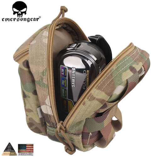 EMERSONGEAR Multipurpose Waist Pouch Tactical EDC Utility Gadget Pouch Molle Waist Bag Digital Camera Smart Phone Bag EM8349