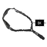 EMERSONGEAR Tactical Gun Sling LQE One Point Sling with Mash Hook Rifle Sling  ACU Black EM8489