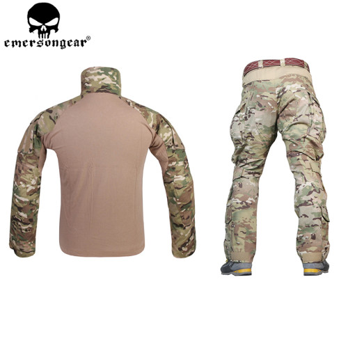 EMERSONGEAR G3 Combat Uniform Airsoft Shirt Pants with Knee Pads Tactical  Hunting  Clothes EM9351