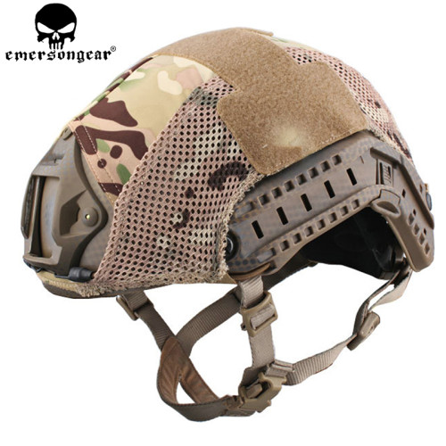 EMERSONGEAR Fast Helmet Cover Tactical Protective Hunting Airsoft Fast Helmet Mesh Cover Helmet Accessories EM8809