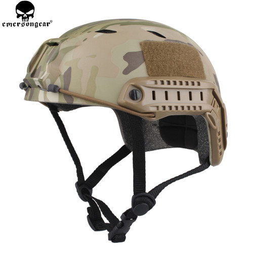 EMERSONGEAR Fast Helmet Base Jump Type Durable Airsoft Helmet MultiCam Hunting Hiking Cycling EM8810