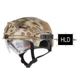 EMERSONGEAR EXF BUMP Tactical Helmet with Goggle & Rail Mounting & NVG Shroud Helmet EM8981