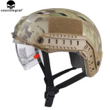 EMERSONGEAR BJ Type Fast Helmet Tactical Protective Goggle Glasses Helmet for Hunting Hiking Cycling EM8818