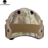 EMERSONGEAR FAST Helmet With Protective Goggle Glasses PJ Type Tactical Helmet For Airsoft Paintball Hiking Cycling EM8819