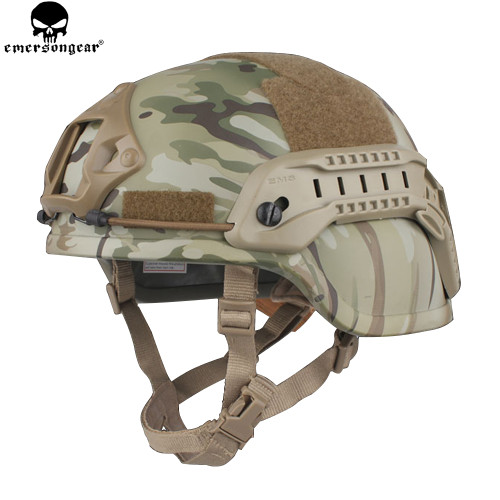 EMERSONGEAR Helmet ACH MICH 2000 Helmet-Special Action Version Airsoft Wargame Hunting Tactical Helmet with Protective Pads EM8978