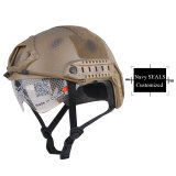 EMERSONGEAR Tactical Helmet With Protective Goggle Glasses Combat Hunting CS Anti-fog Helmet Protective Eyewear Helmet EM8820