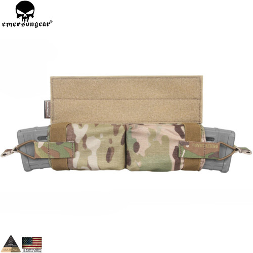 EMERSONGEAR Tactical Mag Pouch Side-Pull Magazine Pouch M4 Tactical Molle Mag Hook&Loop Combat EM9044