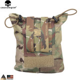 EMERSONGEAR Drop Pouch Dump Pouch Tactical Molle Magazine Pouch Airsoft Paintball Hunting Tool Mag Pouch Black EM9041