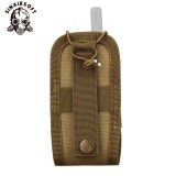 SINAIRSOFT Tactical Walkie-Talkie Bag Army Fan Molle CS Equipment Camouflage Accessory Multi-Function Outdoor Sports Package