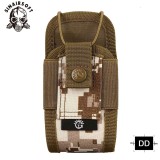 SINAIRSOFT Tactical Walkie-Talkie Bag Army Fan Molle CS Equipment Camouflage Accessory Multi-Function Outdoor Sports Package