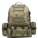 SINAIRSOFT 50L Molle High Capacity Nylon Tactical Backpack Assault  Rucksacks Camping Hunting Sport Travel Hiking Outdoor Bag