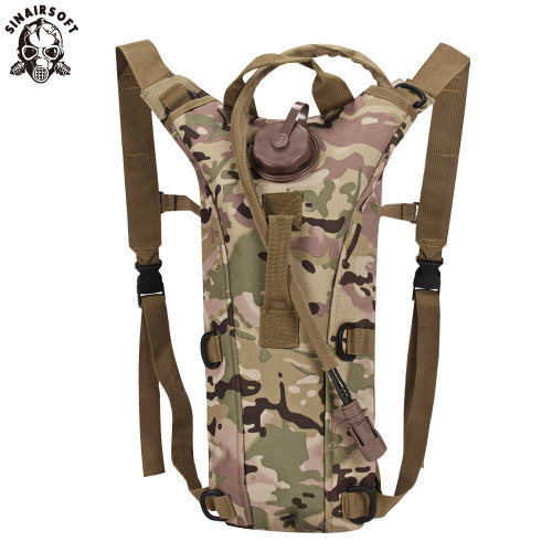 Outdoor 3L Tactical Hydration Backpack  Water Bag Pouch Running Cycling Camping Rucksack For Women Men Drinking System