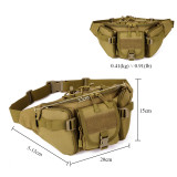 SINAIRSOFT Tactical Waist Bag Waterproof Fanny Pack Hiking Fishing Sports Hunting Bags Outdoor Camping Sport Molle  Bag